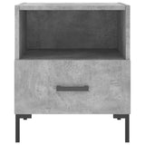 Bedside Cabinets 2 pcs Concrete Grey 40x35x47.5 cm Engineered Wood 827445