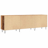 TV Cabinet Old Wood 150x30x50 cm Engineered Wood 857326
