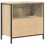 Bathroom Basin Cabinet Sonoma Oak 60x34.5x60 cm 861893