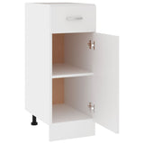 Drawer Bottom Cabinet Lyon White 30x46x81.5 cm Engineered Wood 801204