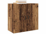 Wall-Mounted Cabinet 2 pcs Old Wood 69.5 x 34 x 90 cm 3394551