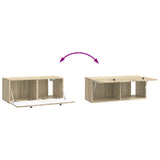 Wall-Mounted TV Cabinet 78.5 x 31 x 30 cm Sonoma Oak 899227