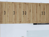 Wall Cabinet PORTO Artisan Oak 30 x 31 x 80 cm Engineered Wood 885373