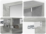Bathroom Cabinet Set 3 pcs 100 x 10.5 x 50 cm Engineered wood 3403683