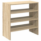 Shoe Racks 2 pcs Stackable Sonoma Oak 60x30x30.5 cm 858862