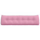 Back Pillow Pink 180 x 24 x 50 cm Fabric 42014572