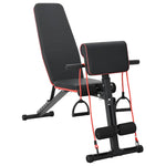 Weight Bench Manual Black 132 x 54 x 100 cm Steel 42007904