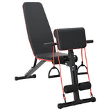 Weight Bench Manual Black 132 x 54 x 100 cm Steel 42007904