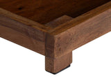 Plant Stand 3 pcs Brown 35 x 35 x 12 cm Mahogany Wood 42012382