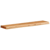 Wall Shelves 2 pcs 80x20x3.5 cm Solid Wood Acacia 373626