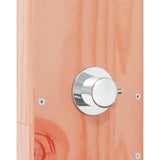 Outdoor Shower 210 cm Solid Douglas Wood and Stainless Steel 886358