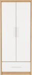 ZNTS Seville 2 Door 1 Drawer Wardrobe 100-101-070