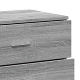 Sideboards 2 pcs Grey Sonoma 60x39x80 cm Engineered Wood 3276628