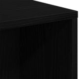 Bookcase Black Oak 50 x 25 x 102 cm 868059