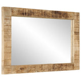 Mirror 70x50 cm Solid Wood Mango and Glass 351982