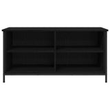 TV Cabinet Black Oak 100 x 40 x 50 cm Engineered Wood 881889