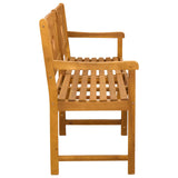 Outdoor Bench Natural 150 x 55.5 x 90 cm Solid Acacia Wood 42028090