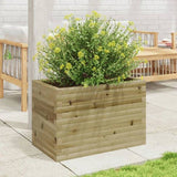 Garden Planter 70x40x45.5 cm Impregnated Wood Pine 847267