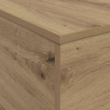 Coffee Table with LED Lights Artisan Oak 90x50x40 cm 857723