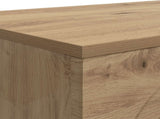 Coffee Table Artisan Oak 102 x 35 x 75 cm Engineered Wood 899935