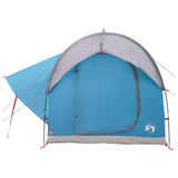 Car Tent with Roof Blue 239 x 210 x 210 cm Polyester and Steel 42028536