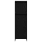 Bathroom Cabinet Black Oak 30 x 30 x 95 cm Engineered Wood 862504