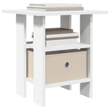 Bedside Table 2 pcs White 41 x 40 x 45 cm Engineered Wood 8000421