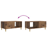 Coffee Table Old Wood 90 x 50 x 40 cm Engineered Wood 894733