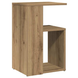 Side Table Artisan Oak 36x30x56 cm Engineered Wood 856559