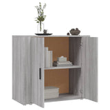 ZNTS Sideboard Grey Sonoma 80x33x70 cm Engineered Wood 816566