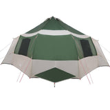 Cabin Tent 12-Person Green and Grey 500 x 500 x 294 cm 42004056