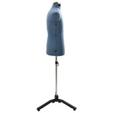 Adjustable Dress Form Male Manual Blue 37.5-45.5 inch Fabric 42018611