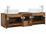 Bathroom Furniture Set 3 pcs Old Wood 49.5 x 44.5 x 65.5 cm 3405953