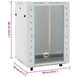 15U Network Cabinet 19" IP20 Grey 60x45x86 cm 3307630
