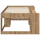 Kids'Bed Frame with Storage Artisan Oak 90 x 200 cm 3422610