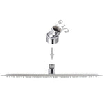 Rain Shower Head 2 pcs Stainless Steel Ø 40 cm 275937
