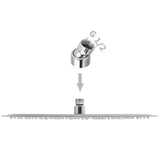 Rain Shower Head Stainless Steel 40 cm Round 142157