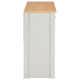Console Table Grey 97x35x76 cm 283741
