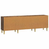 TV Cabinet 150 x 31 x 50 cm Smoked Oak Engineered Wood 895150