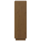 Highboard Honey Brown 37x34x110 cm Solid Wood Pine 813518