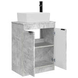 Bathroom Vanity with Sink Concrete Grey 54 x 35 x 83 cm 890161