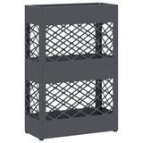 Umbrella Stand Anthracite 28 x 12 x 41 cm Steel 868526