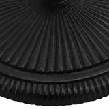 Umbrella Base Black 45x45x30 cm Cast Iron 317772