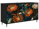 Sideboard LOCHEM Black Oak 102 x 33 x 76 cm Engineered Wood 8006970