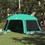 Pool Tent with Removable Fly & Mesh Walls Sea Green 618x532 cm 4100629
