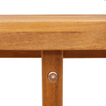 Garden Side Table Round 70x75 cm Solid Wood Acacia 4108133