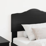 Headboard Black Oak Engineered wood 888694