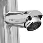 ZNTS Bathroom Basin with Mixer Tap Ceramic Oval White 275497