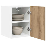 Hanging Cabinet 2 pcs Artisan Oak and White 30 x 31 x 40 cm 884129