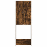 Toilet Cabinet BREDA Smoked Oak 66 x 25.5 x 190 cm 897580